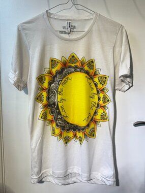 Electro Threads - vintage/limited ed T-shirt - sun & moon - EUC